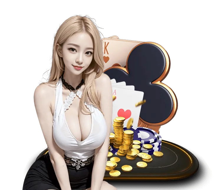 Bàn chơi Baccarat với dealer xinh đẹp tại sảnh casino trực tuyến Oke365